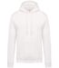 Sweat-shirt à capuche - Unisexe - K476 - blanc-2