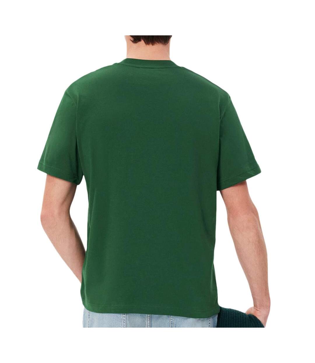 T-shirt vert foncé homme lacoste  klassiek - l-2