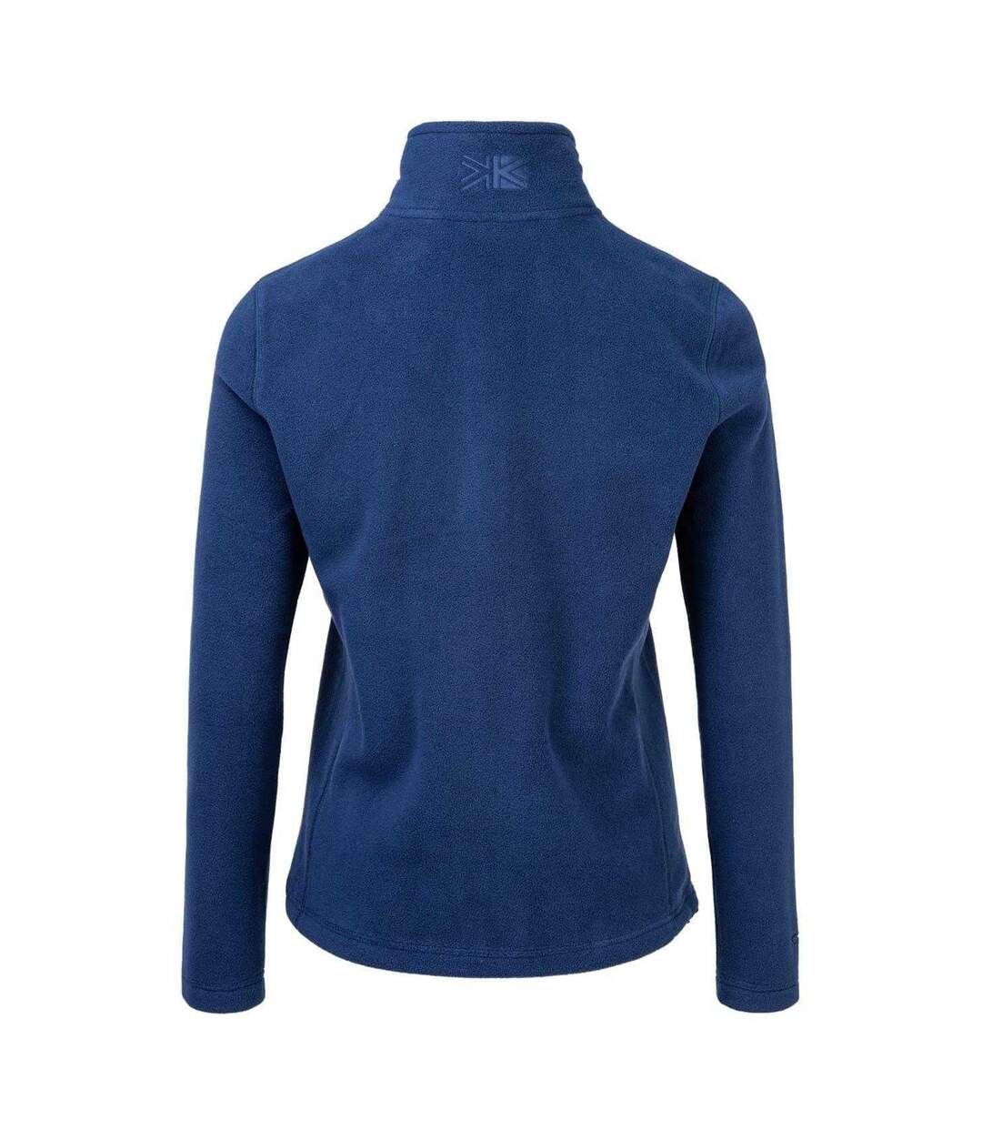 Womens/ladies Fleece Jacket Night Blue Karrimor-4