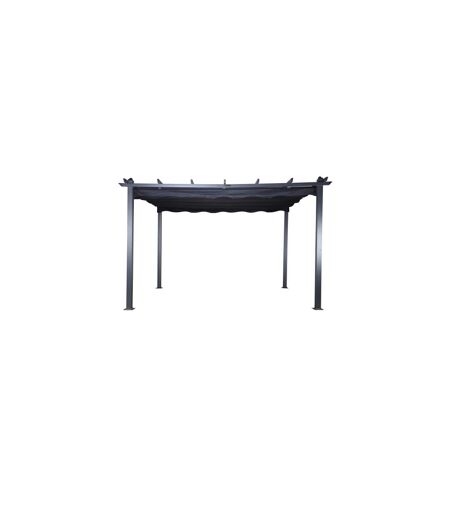 Pergola Avec Toit Lazio 395cm Noir