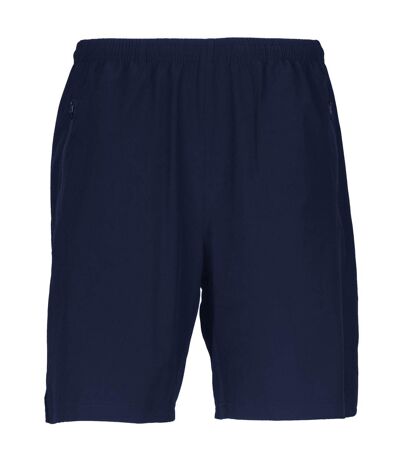 Finden & Hales Mens Pro Stretch Elasticated Sport Shorts (Navy)