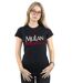 Disney - T-shirt MULAN SCRIPT - Femme (Noir) - UTBI15794-2