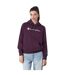 Sweat À Capuche Motif/style Grand Logo Femme Violet Clair Champion-1