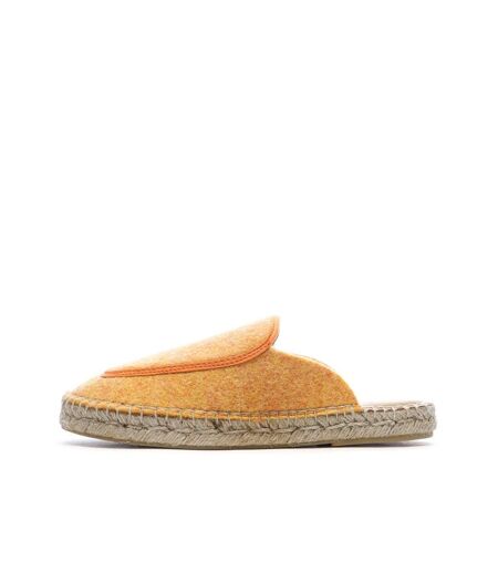 Chaussons orange femme pare gabia barnabe