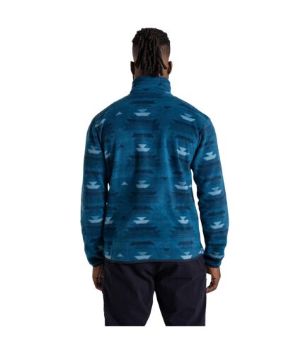 Mens dewlish insulated overhead fleece top blue navy Craghoppers