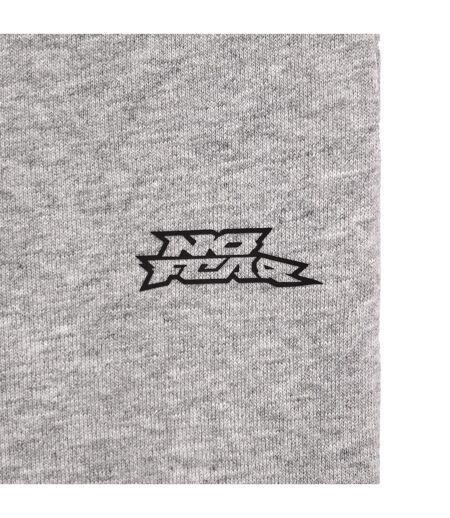 Mens Fleece Shorts Grey No Fear
