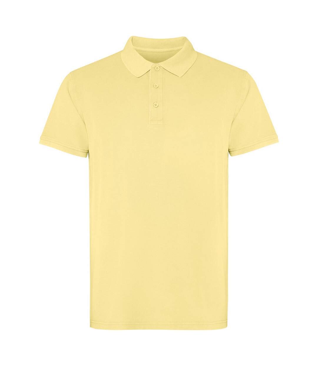 Polo Manches Courtes Cobain Adulte Jaune Roly-1