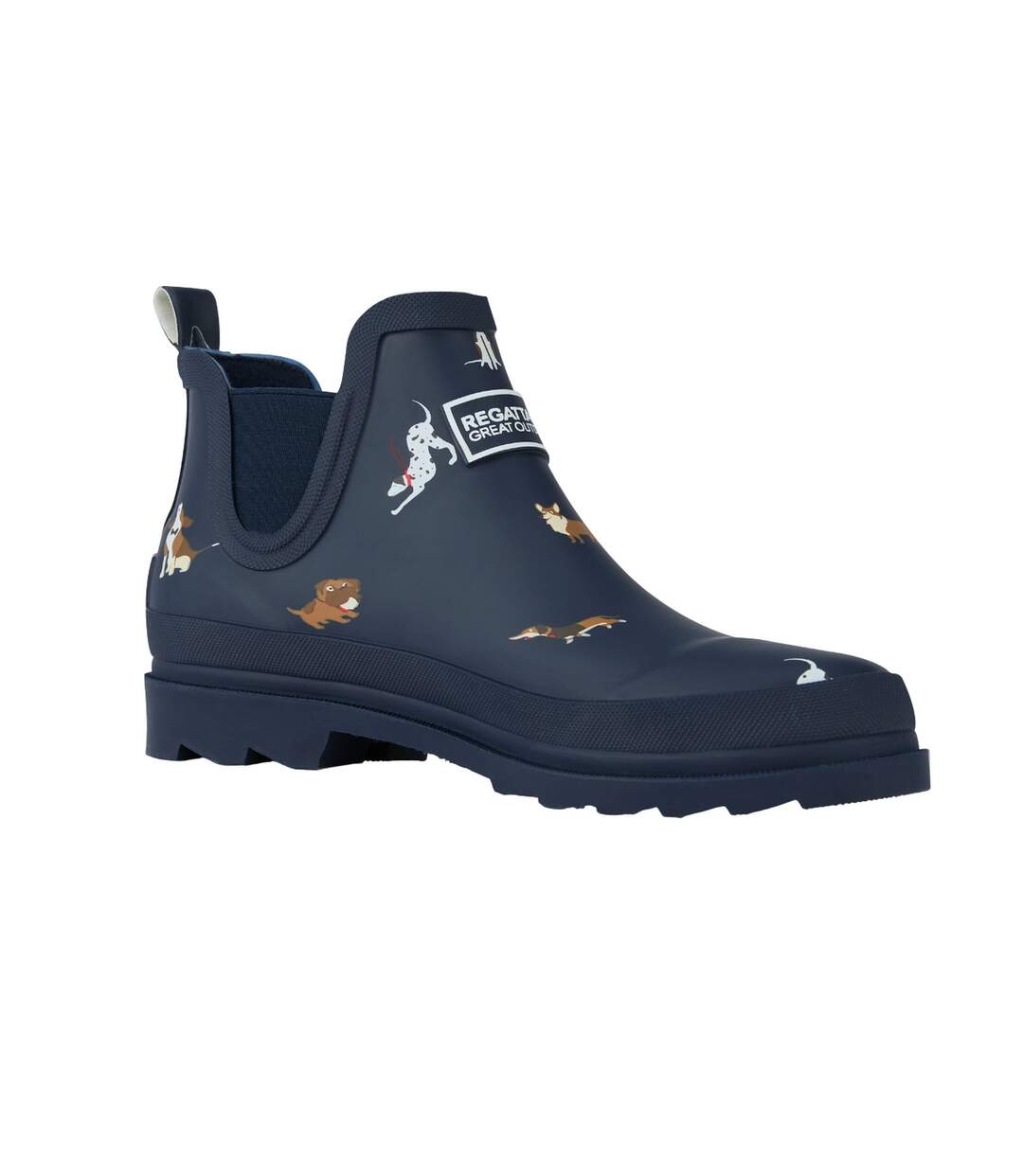 Bottes de pluie harper femme bleu marine Regatta-1