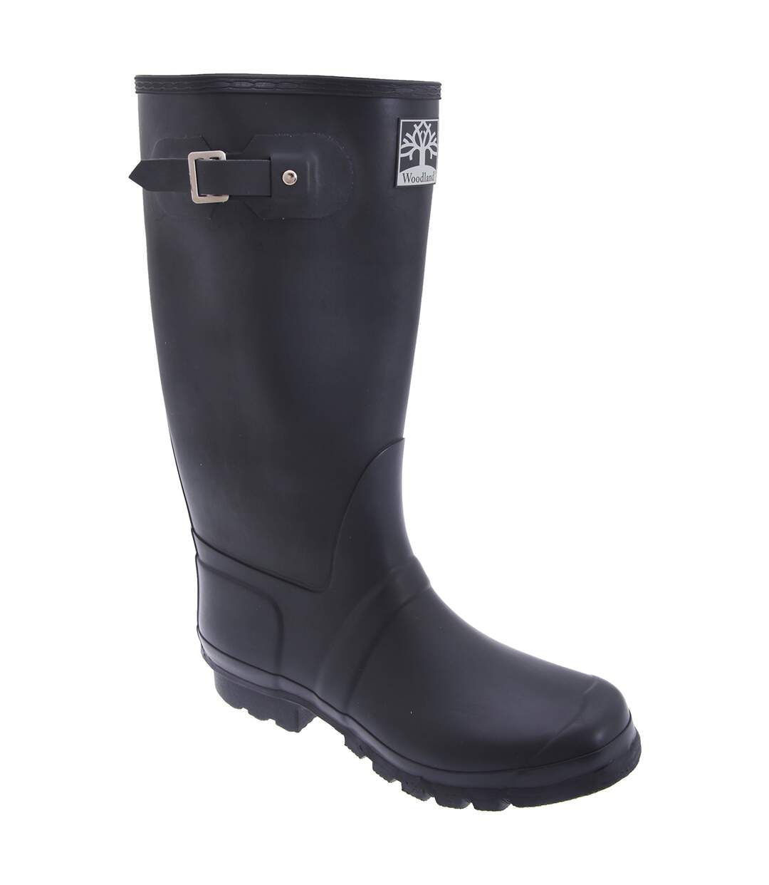 Bottes de pluie larges avec sangle de réglage homme bleu marine Woodland-1