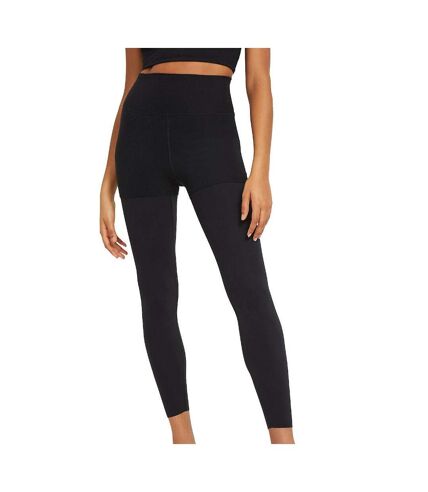 Legging Noir Femme Nike Luxe Layered 7/8 Tight - L