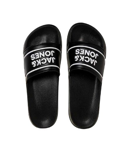 Mens Sliders Anthracite Jack And Jones