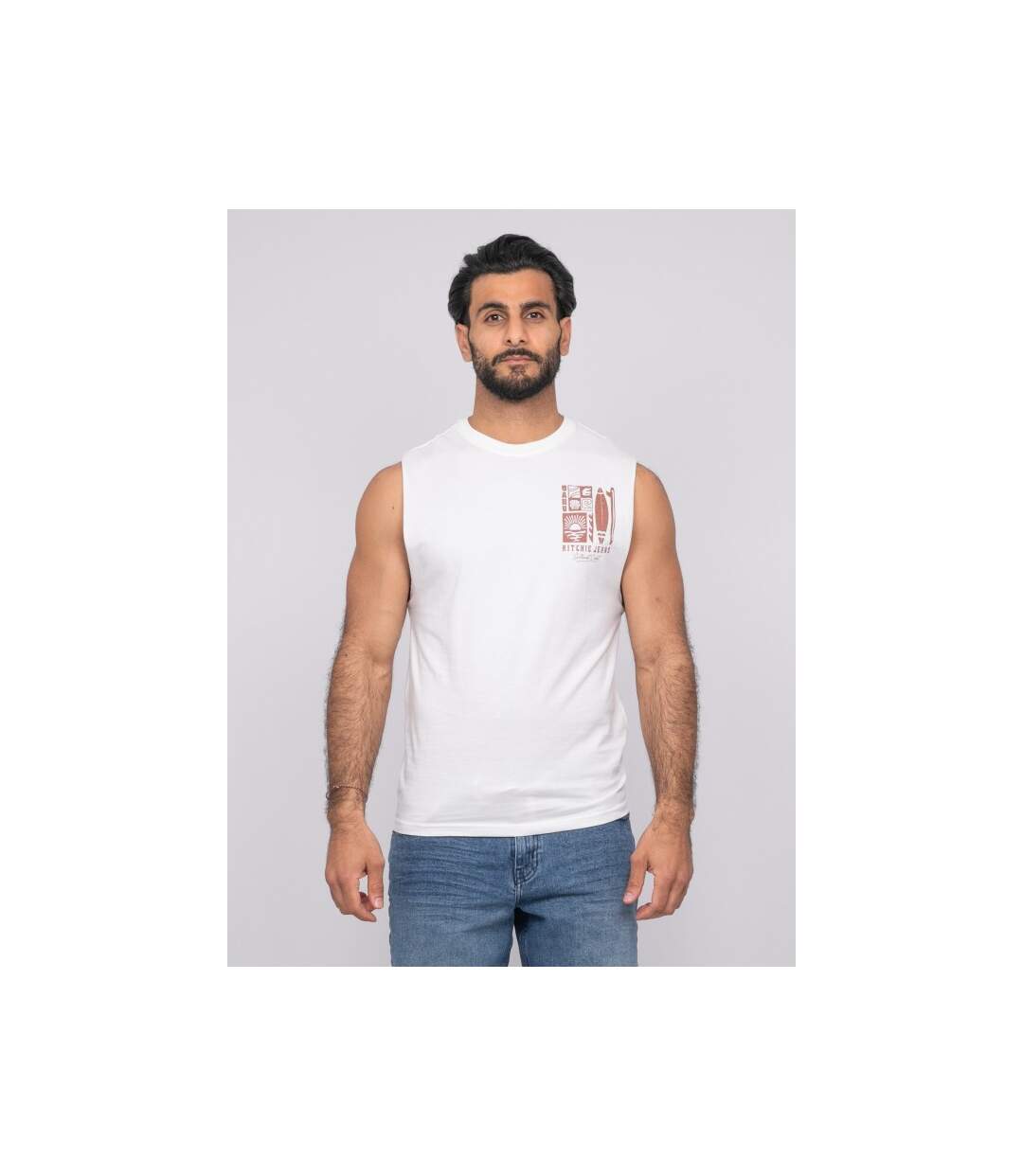 T-shirt sans manches NIPOLYTE-1