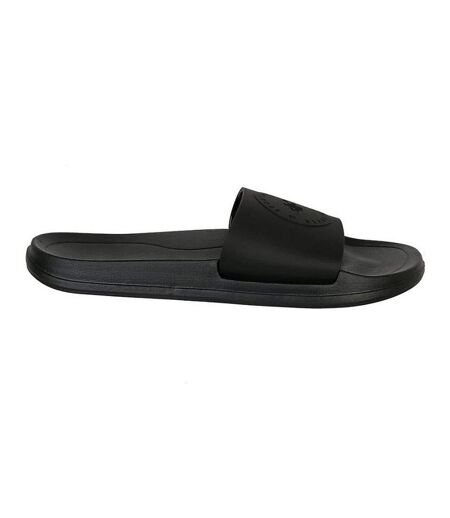 Mens Logo Flip Flops Black 4F
