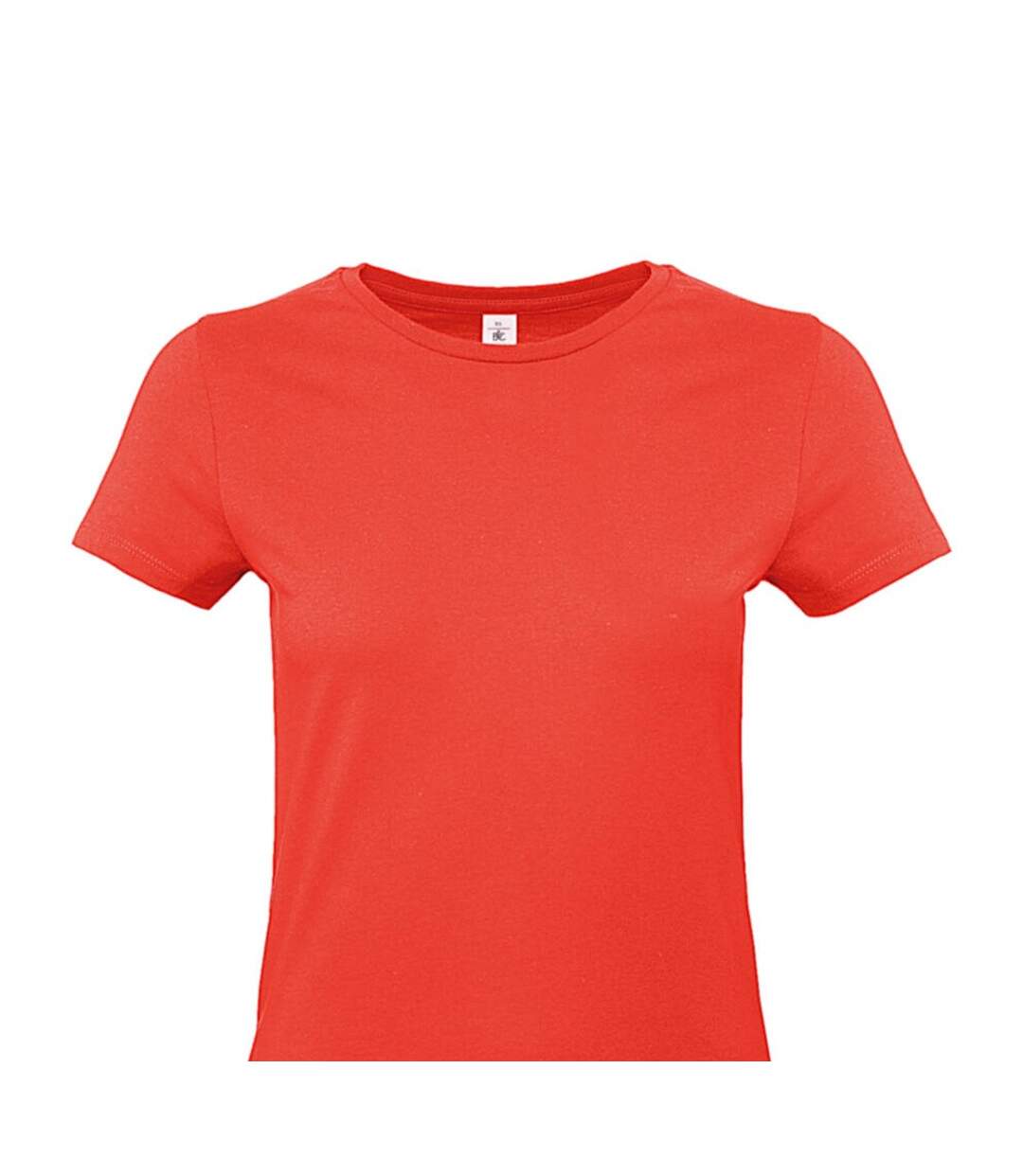 T-shirt #e190 Femme Rouge Orangé Vif B&C-2