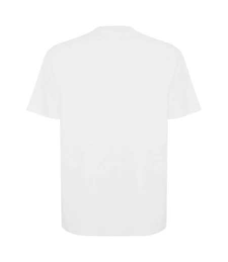 T-shirt Manches Courtes Bull Adulte Blanc Roly
