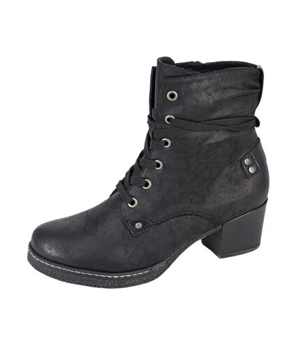 Bottines aleandra femme noir Cipriata