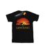 Disney Womens/Ladies The Lion King Movie Sunset Logo Cotton Boyfriend T-Shirt (Noir) - UTBI29143-1