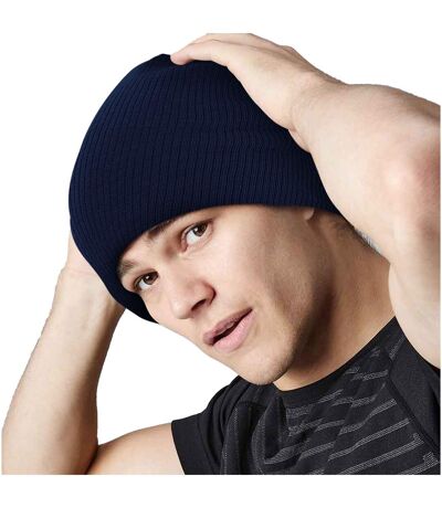Beechfield Unisex Slouch Winter Beanie Hat (French Navy) - UTRW247