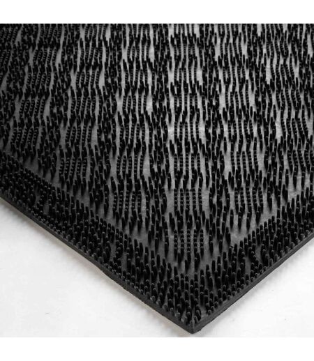 Tapis d'Entrée Grattoir Picoto 44x74cm Noir