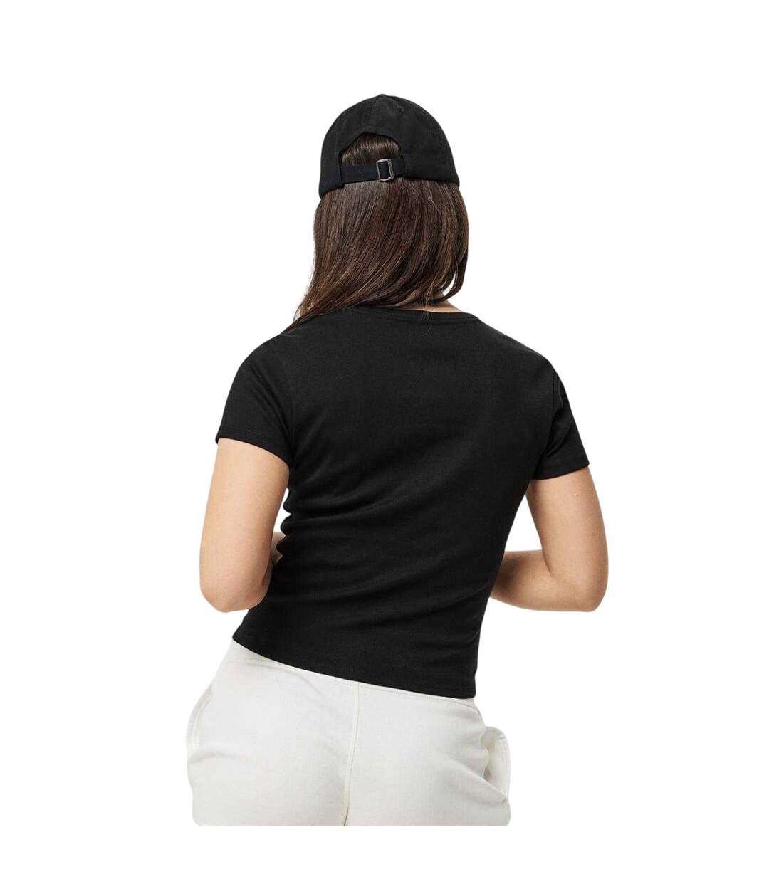 Womens/ladies Cotton T-shirt Black Jack Wills-3