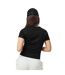 Womens/ladies Cotton T-shirt Black Jack Wills-3