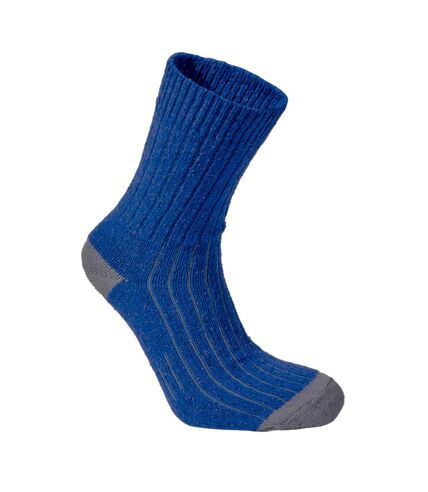 Chaussettes de marche nevis unisexe bleu marine chiné Craghoppers