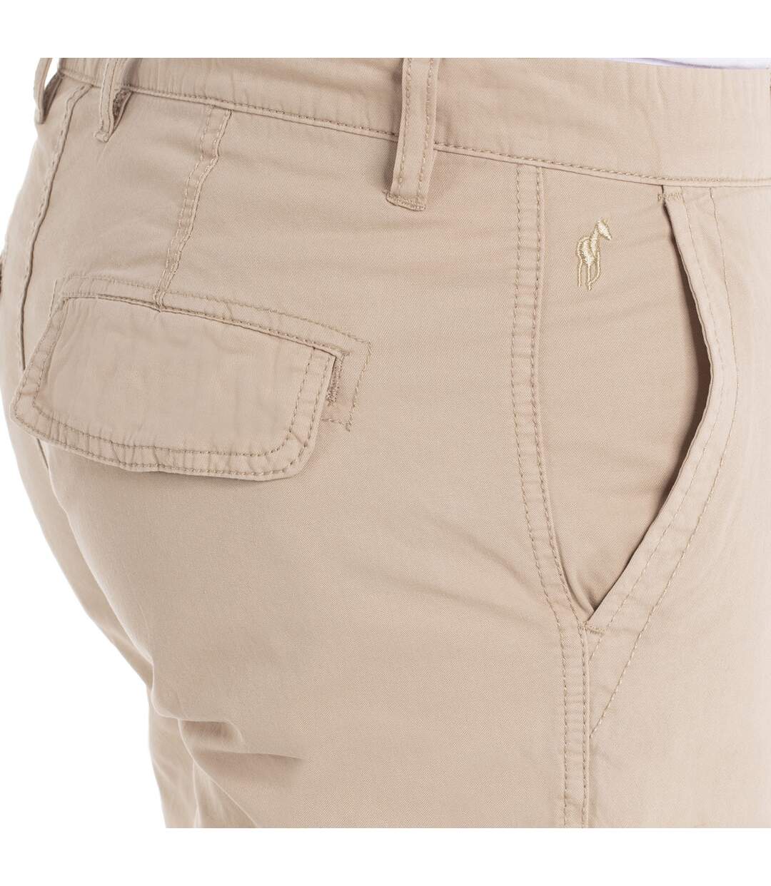 Short coupe regular en coton SALVA-3