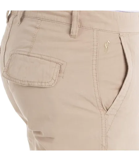 Short coupe regular en coton SALVA