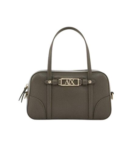 Sac À Bandoulière Motif/style Logo Métallique Femme Taille Unique Kaki Foncé Armani Exchange