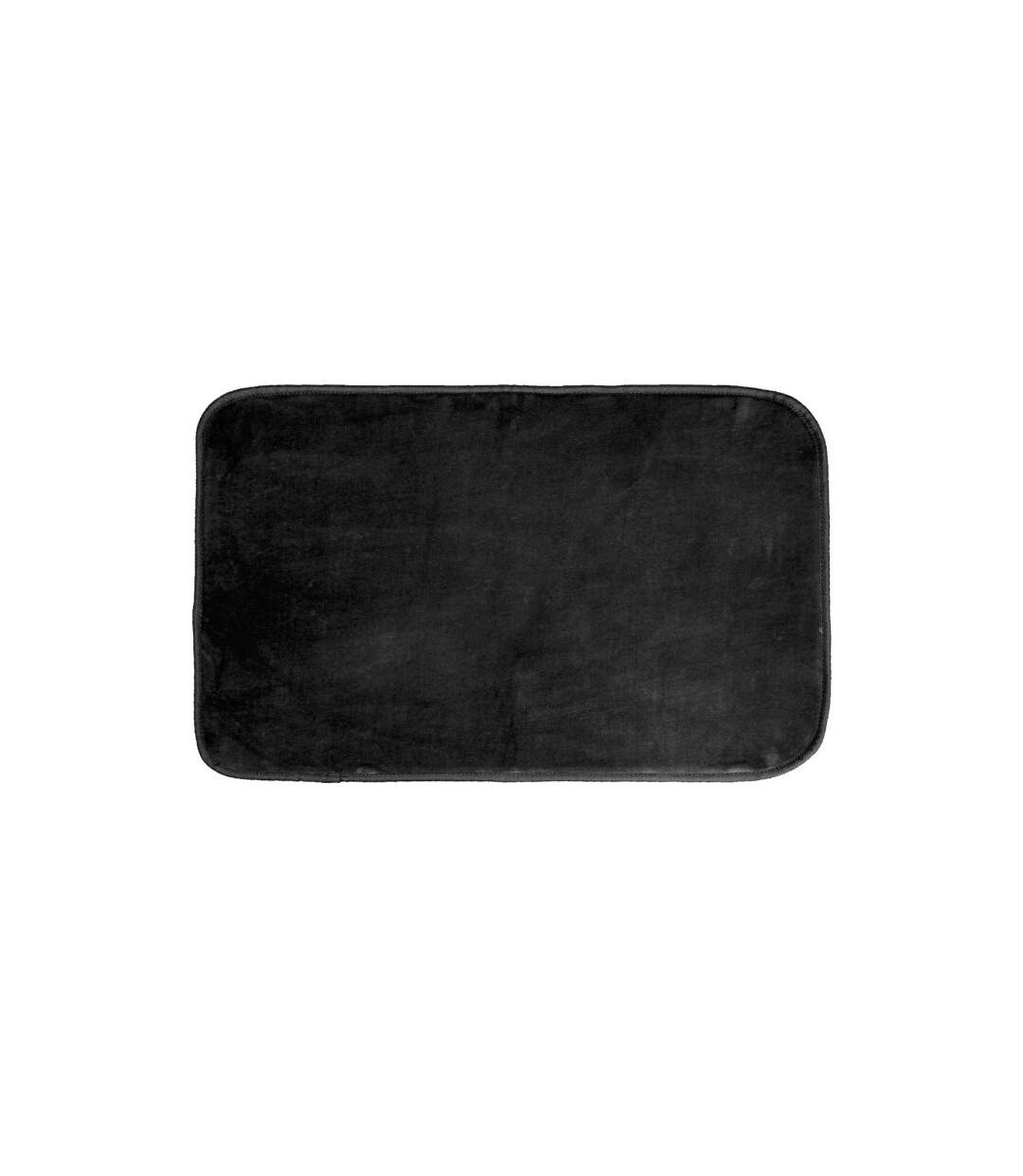 Tapis de Bain Microfibre Vitamine II 45x75cm Noir-2