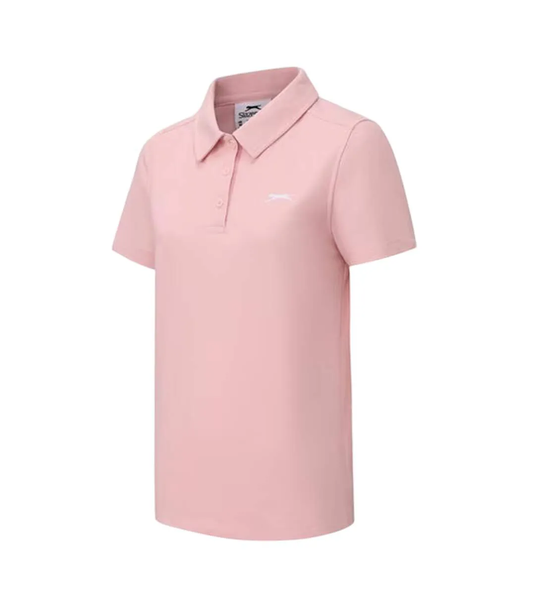 Polo Motif/style Logo Femme Rose Clair Slazenger-3