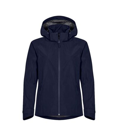Womens/ladies classic soft shell jacket dark navy Clique