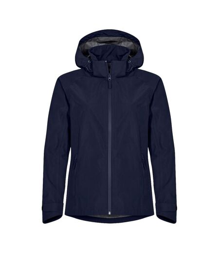 Womens/ladies classic soft shell jacket dark navy Clique