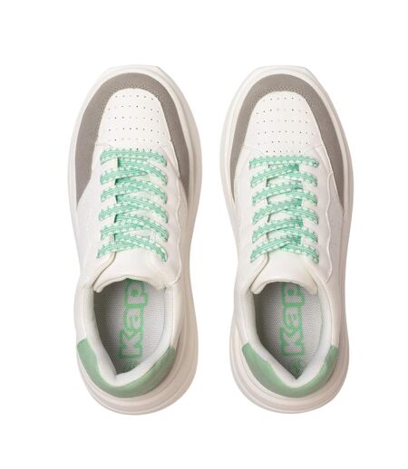 Baskets Décontracté Ari Femme Blanc Gris Kappa
