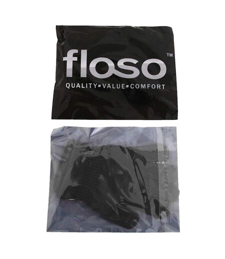 FLOSO Unisex Magic Gloves (Black)
