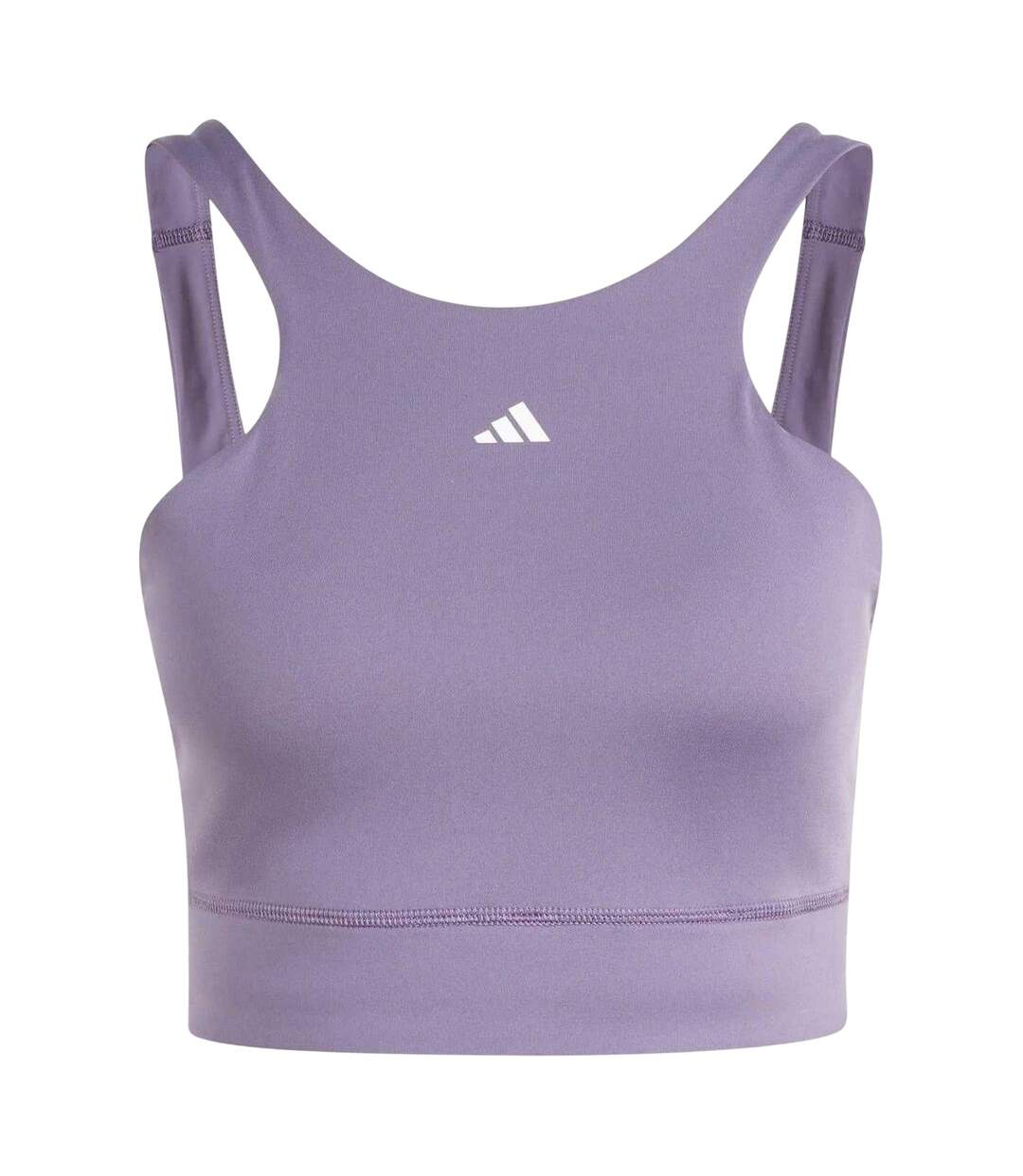 Brassière De Sport Femme Violet Adidas-2