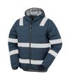 Result Genuine Recycled Mens Ripstop Padded Jacket (Navy) - UTBC4842