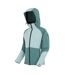 Veste Softshell Imperméable Et Cintrée Desoto Femme Turquoise Pastel Foncé Vert De Gris Regatta-3