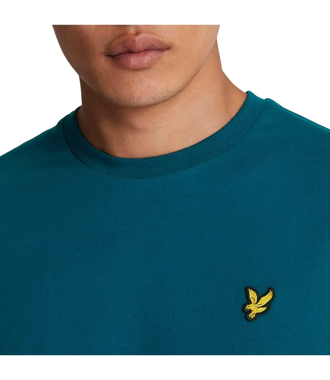Mens Football For All Graphic T-shirt Navy Lyle & Scott-4