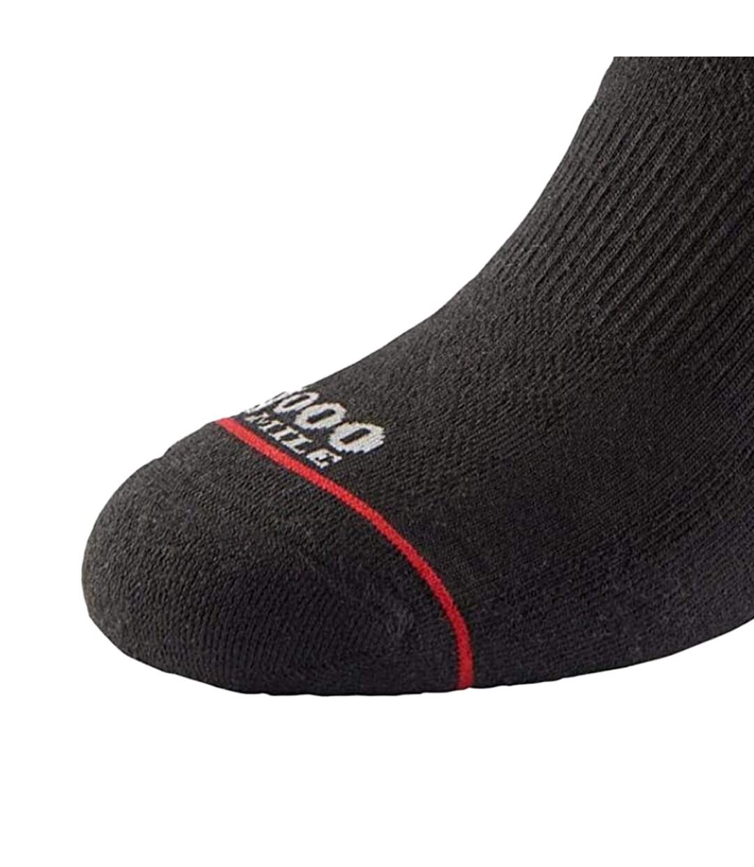 Chaussettes qtr femme noir 1000 Mile