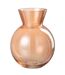 Vase Design en Verre Lucy 18cm Orange-1