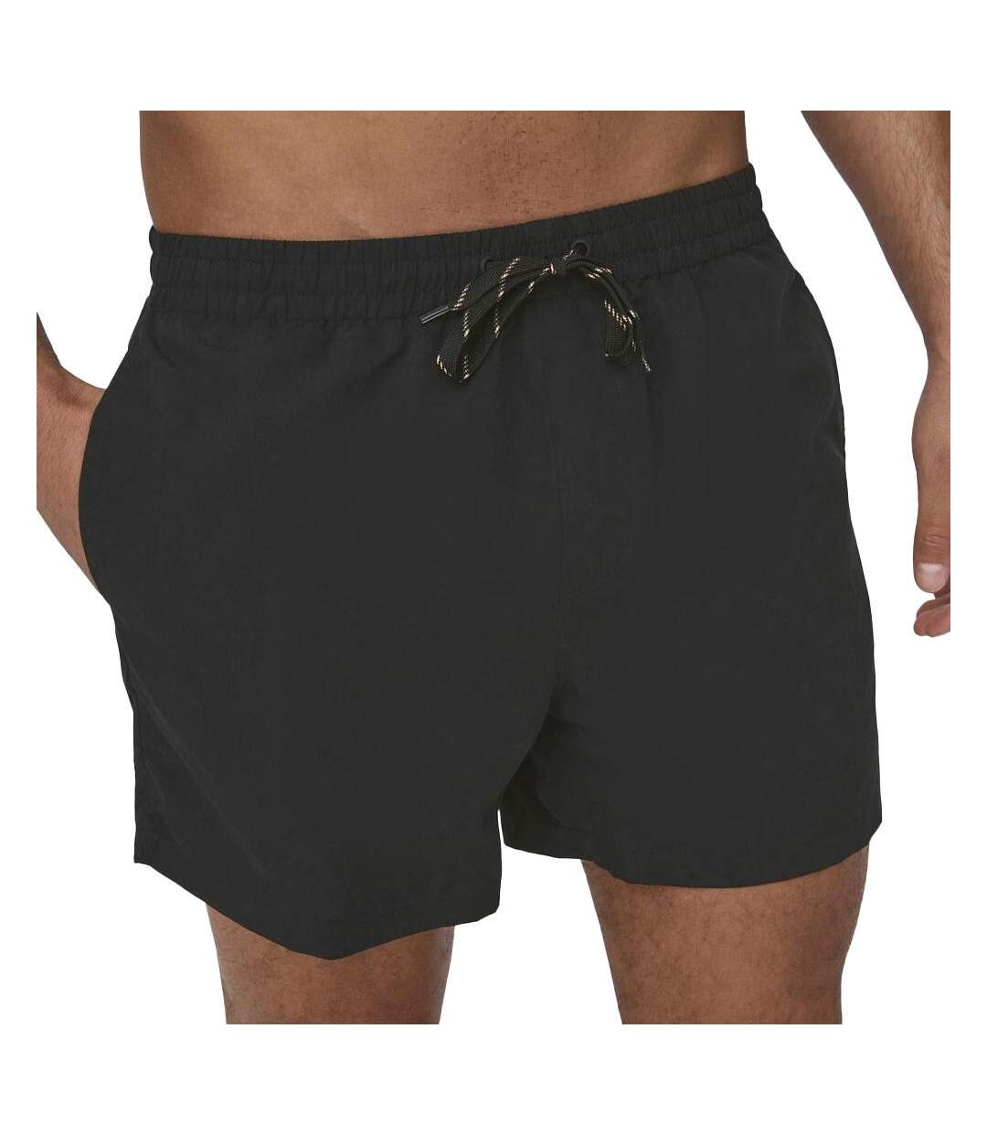 Maillot de bain noir homme only & sons tara-1