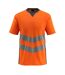 T-shirt Safe Supreme Sandwell Homme Orange Fluo Bleu Marine Foncé Mascot-1