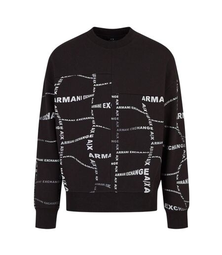 Sweat Homme Noir Armani Exchange