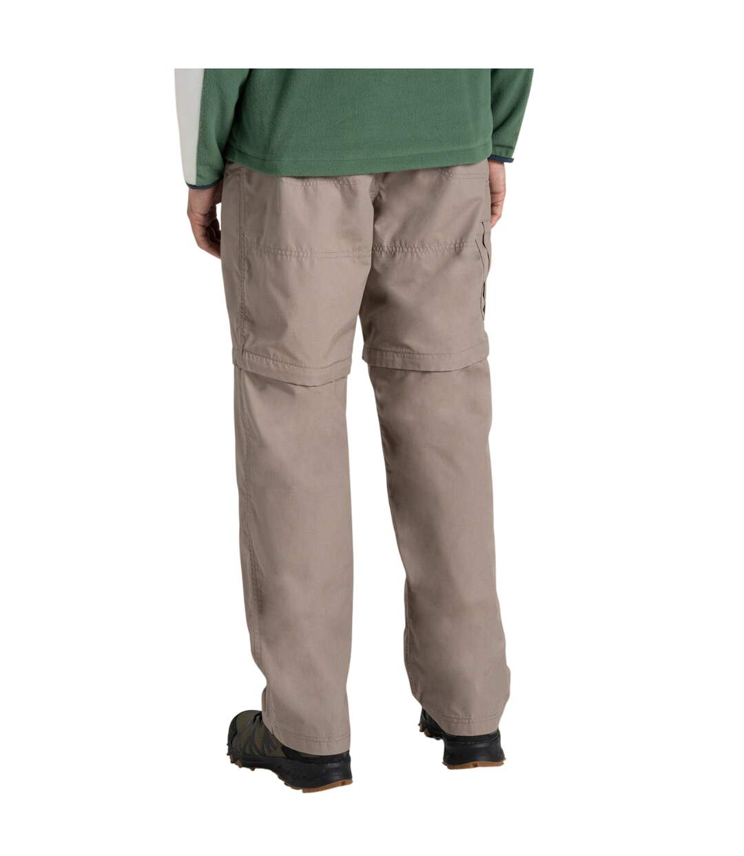 Pantalon À Taille Haute Semi-élastiquée 2-en-1 Kiwi Homme Beige Craghoppers-3
