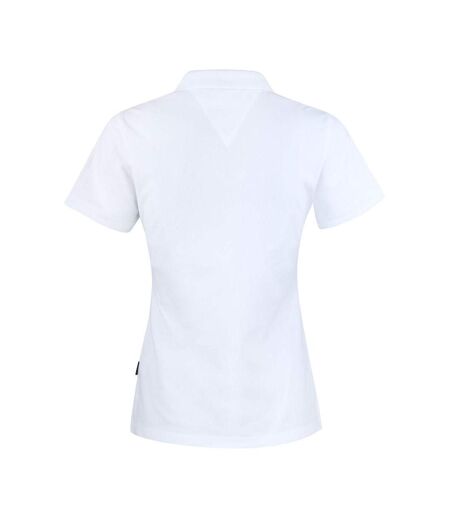 Womens/ladies Sunset Polo Shirt White James Harvest