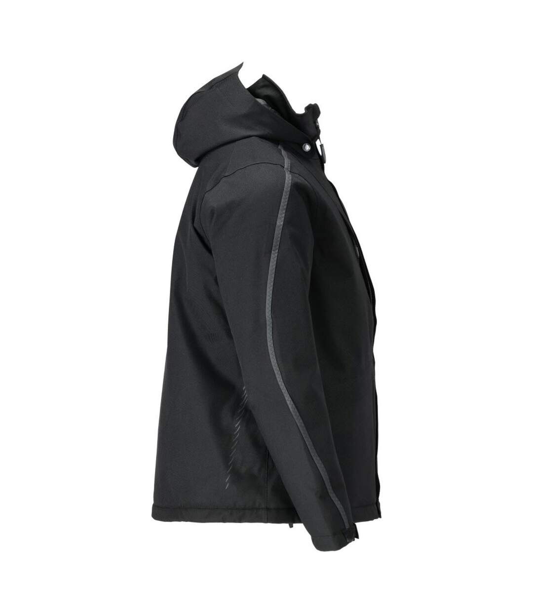 Mens Customised Winter Jacket Black Mascot-4
