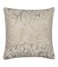 Bali jacquard botanical cushion cover 50cm x 50cm natural Wylder