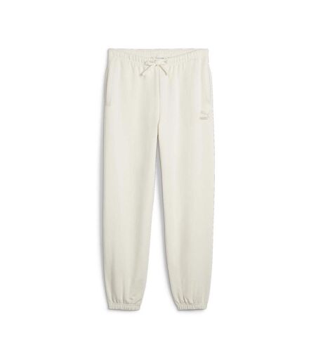 Jogging blanc femme puma better classics - m