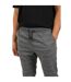 Pantalon Motif/style À Carreaux Homme Gris Brave Soul-4